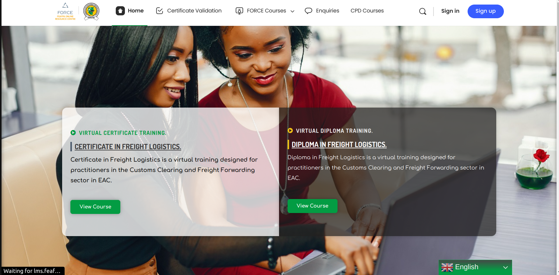 FEAFFA eLearning Portal