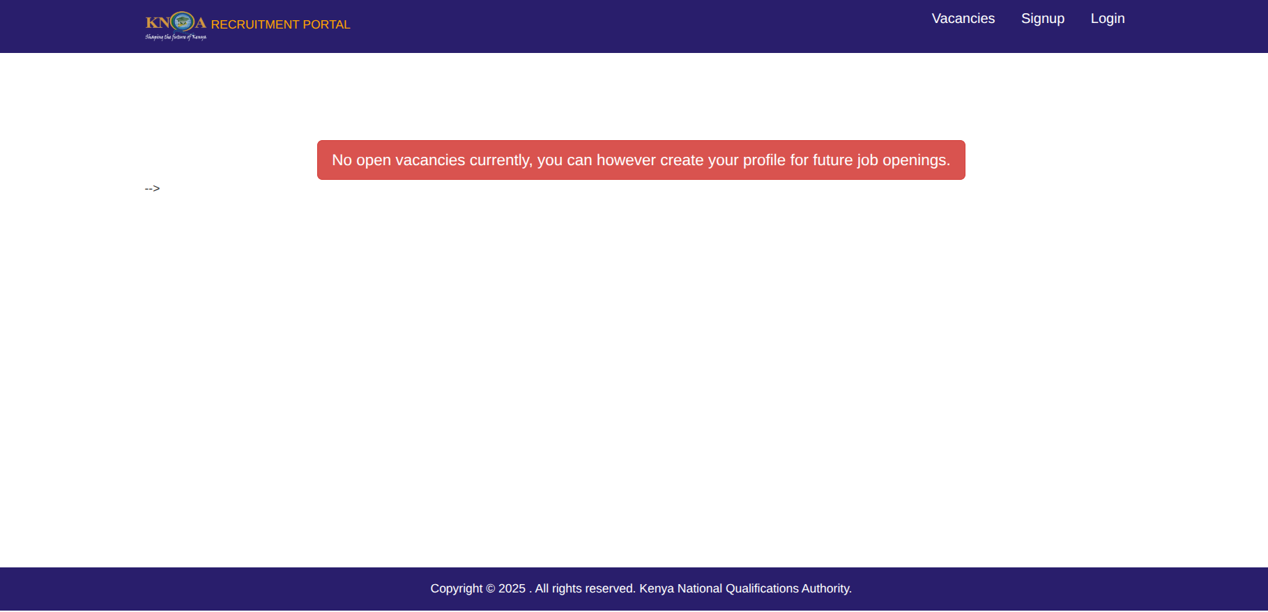 KNQA Recruitment Portal